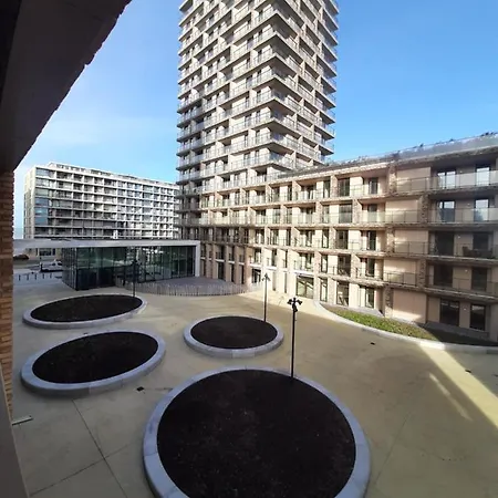 Lägenhet Bartine - Modern And Spacious Flat Near The Sea, Free Parking Space Oostende