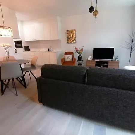 Bartine - Modern And Spacious Flat Near The Sea, Free Parking Space Lägenhet Oostende
