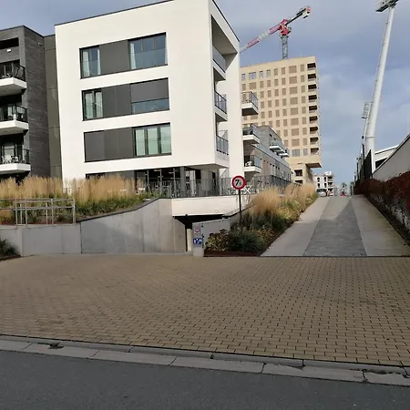 Lägenhet Bartine - Modern And Spacious Flat Near The Sea, Free Parking Space Oostende