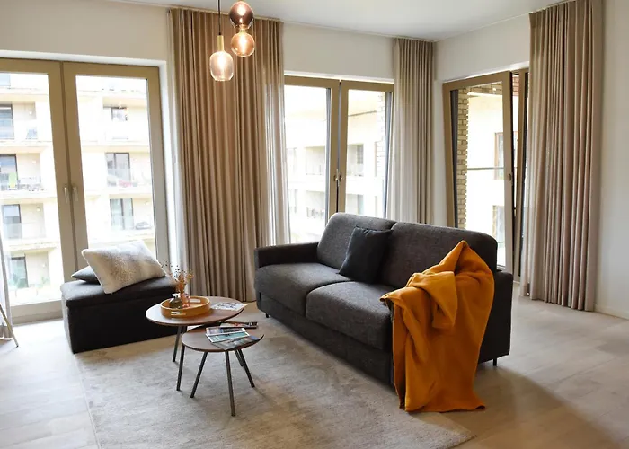 公寓 Bartine - Modern And Spacious Flat Near The Sea, Free Parking Space